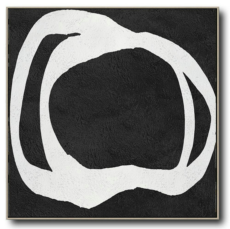 Giant Canvas Wall Art,Oversized Minimal Painting On Canvas - Acrylic Painting Large Wall Art